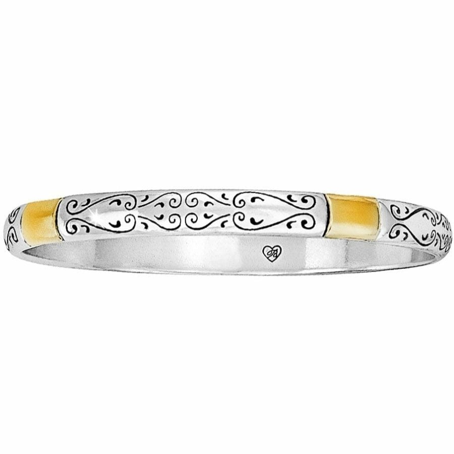 Jewelry Brighton Collectibles Bracelets | Venezia 2-Tone Bangle Silver-Gold