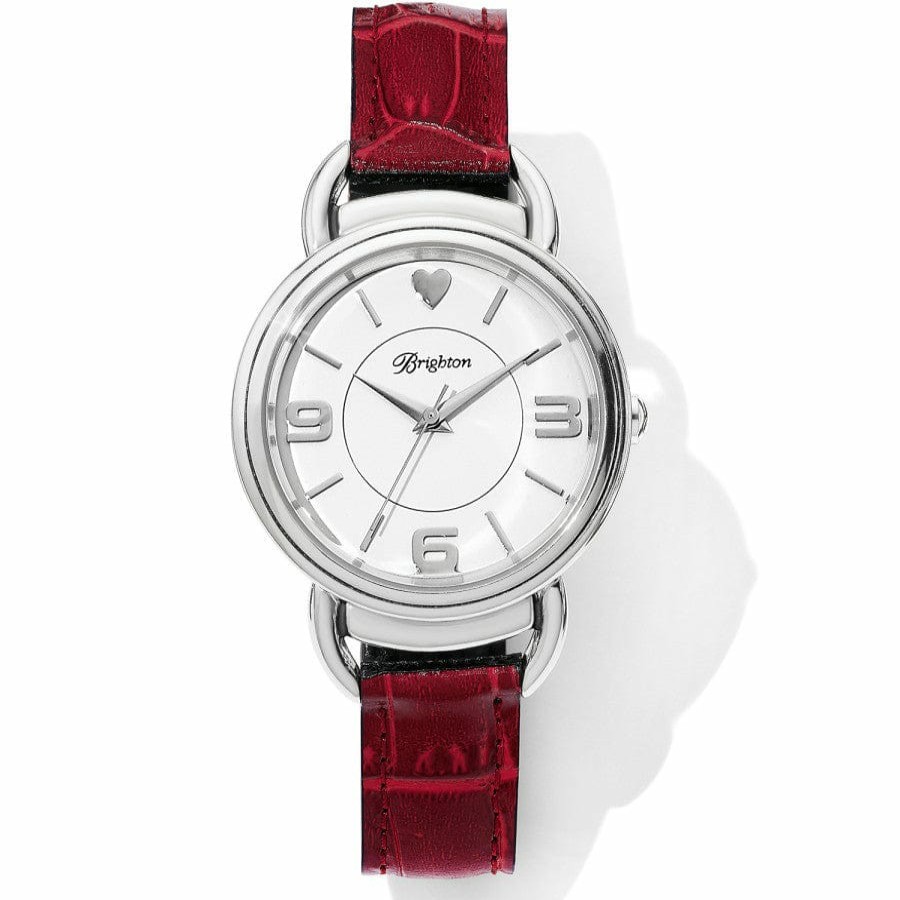 Jewelry Brighton Collectibles Watches | Helsinki Reversible Watch Black-Red