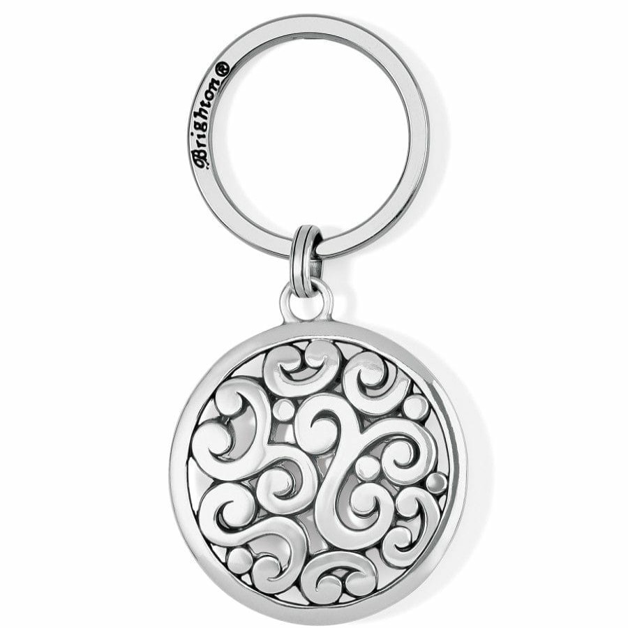 Accessories Brighton Collectibles Key Fobs | Contempo Medallion Key Fob Silver