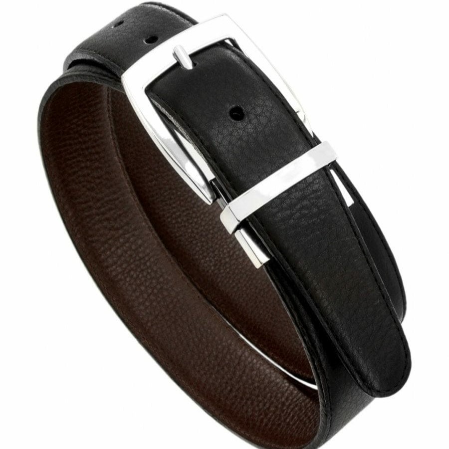 Accessories Brighton Collectibles Men'S Belts & Wallets | Jefferson Reversible Belt Black-Espresso