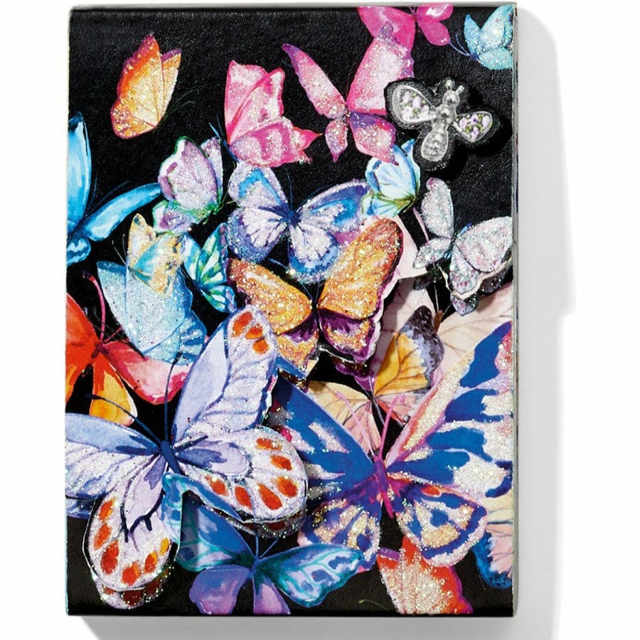 Accessories Brighton Collectibles Office & Clocks | Enchanted Garden Butterfly Notepad Multi