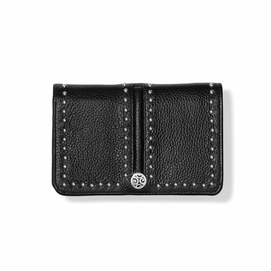 Handbags Brighton Collectibles Wallets & Card Cases | Pretty Tough Medium Zip Wallet Black