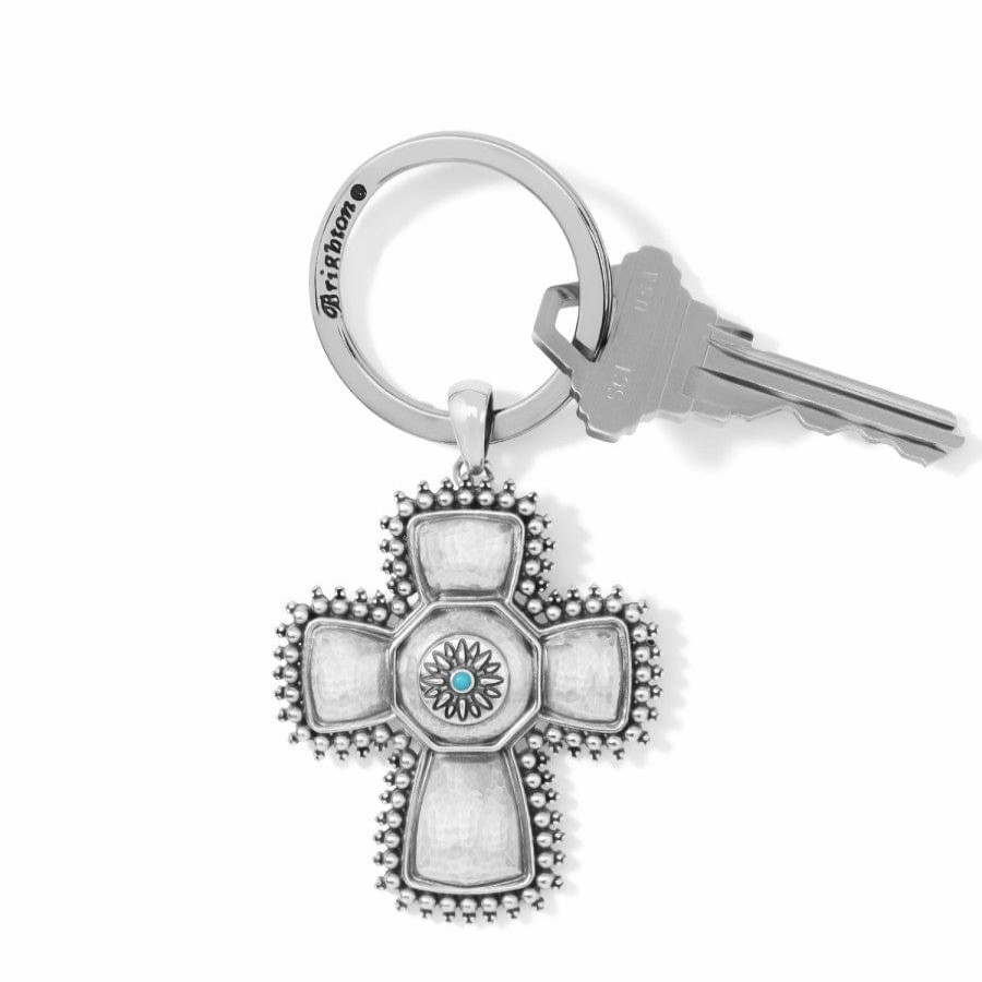 Accessories Brighton Collectibles Key Fobs | Telluride West Key Fob Silver-Turquoise