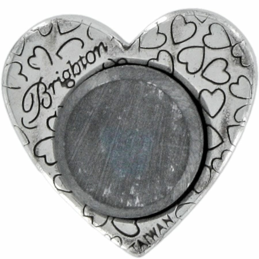 Accessories Brighton Collectibles Office & Clocks | Floating Hearts Magnet Silver-Gold