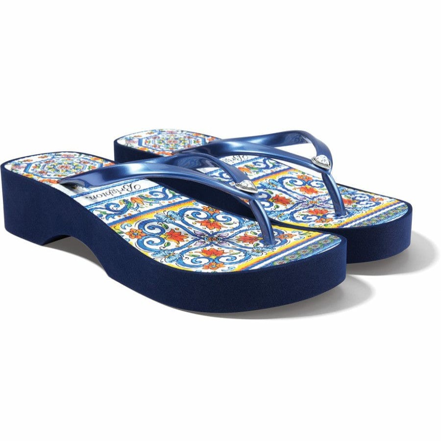 Footwear Brighton Flip Flops | Museum Flip Flops Navy