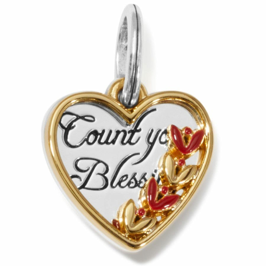 Charms Brighton Collectibles Charms | Grateful Charm Silver-Gold