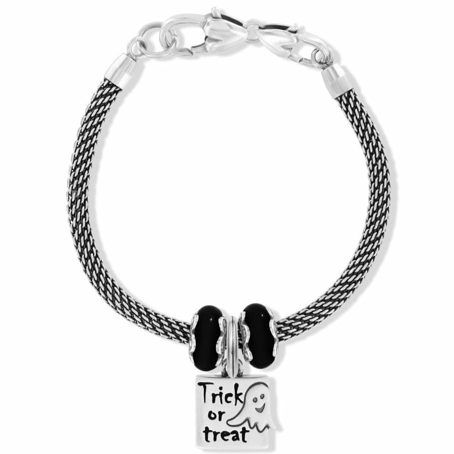 Charms Brighton Collectibles Ready-To-Wear Charm Sets | Trick Or Treat Halloween Bracelet Silver-Black