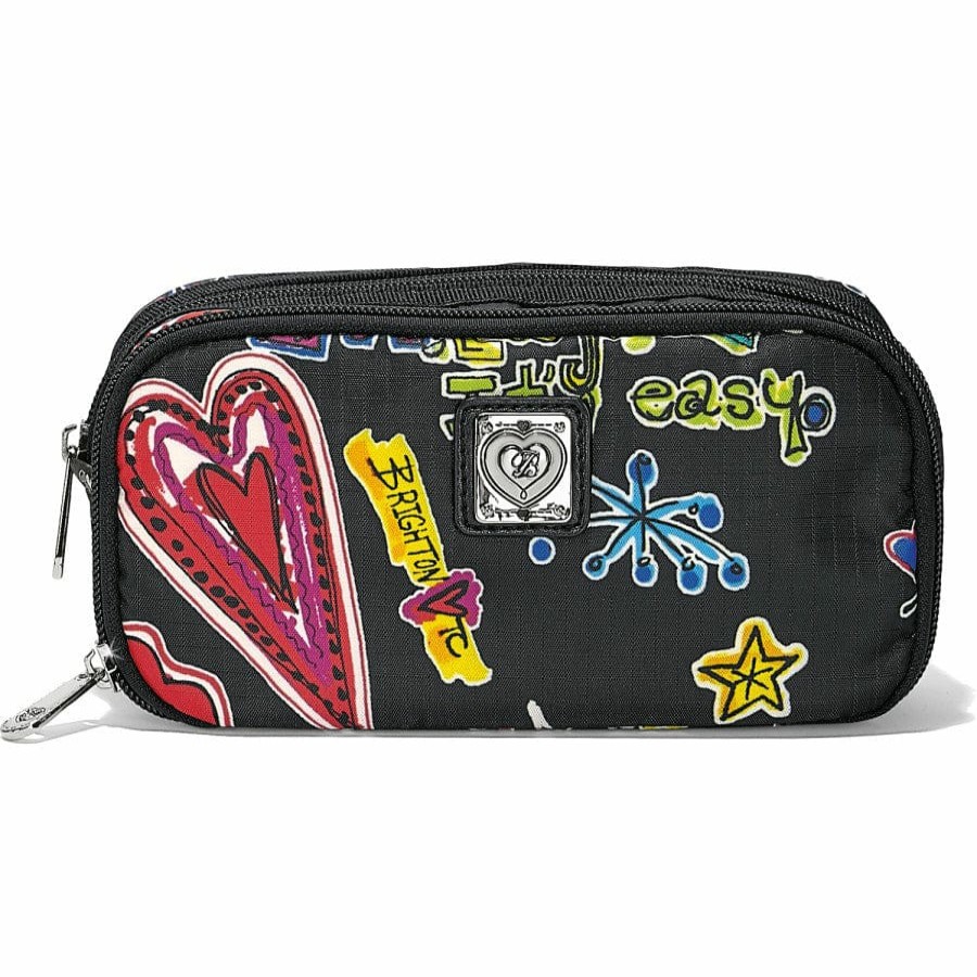 Handbags Brighton Collectibles Luggage & Travel | Pack-It Pouch Love Scribble