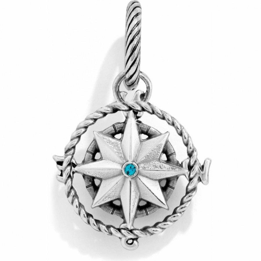 Charms Brighton Collectibles Charms | Compass Charm Silver