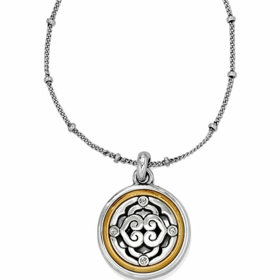 Jewelry Brighton Collectibles Necklaces | Intrigue Small Necklace Silver-Gold