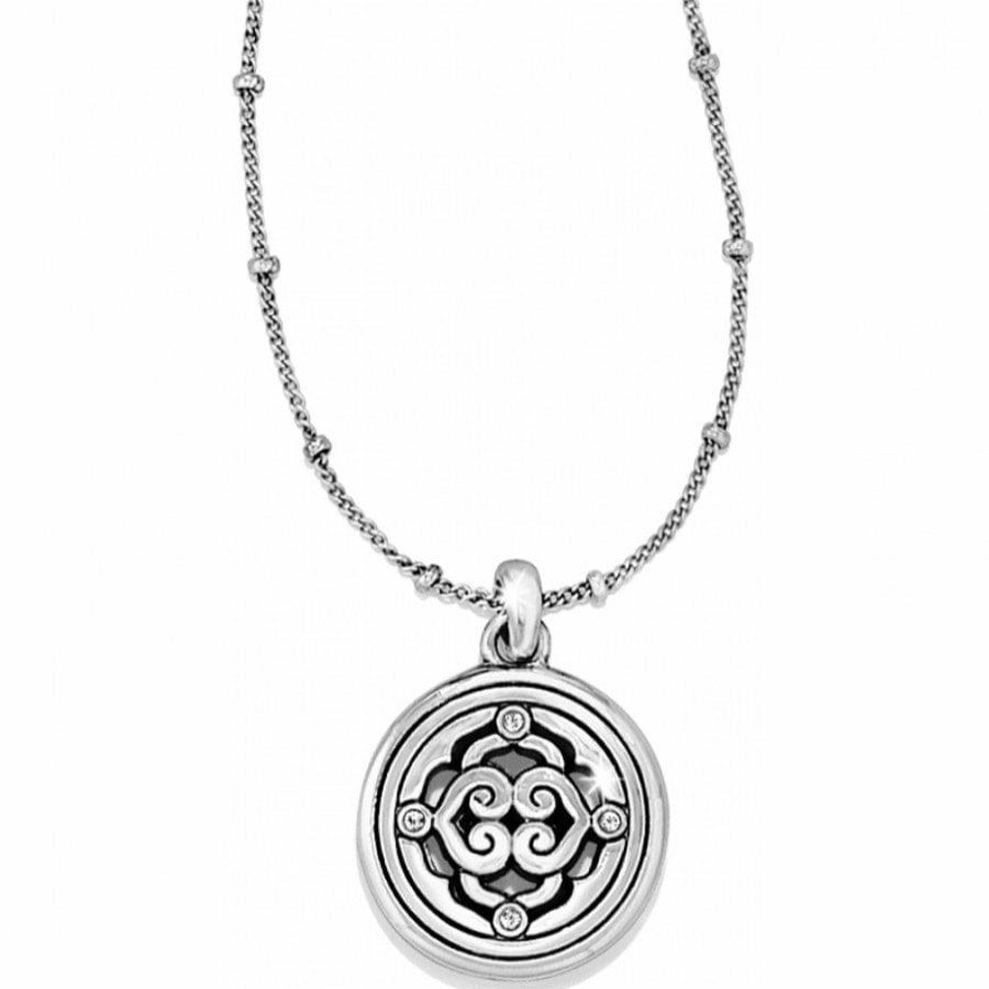 Jewelry Brighton Collectibles Necklaces | Intrigue Small Necklace Silver-Gold