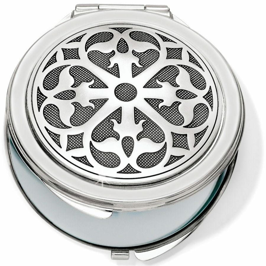 Accessories Brighton Collectibles Handbag Accessories | Ferrara Compact Mirror Silver