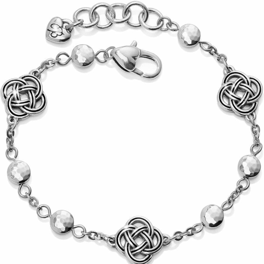 Jewelry Brighton Collectibles Bracelets | Interlok Petite Station Bracelet Silver