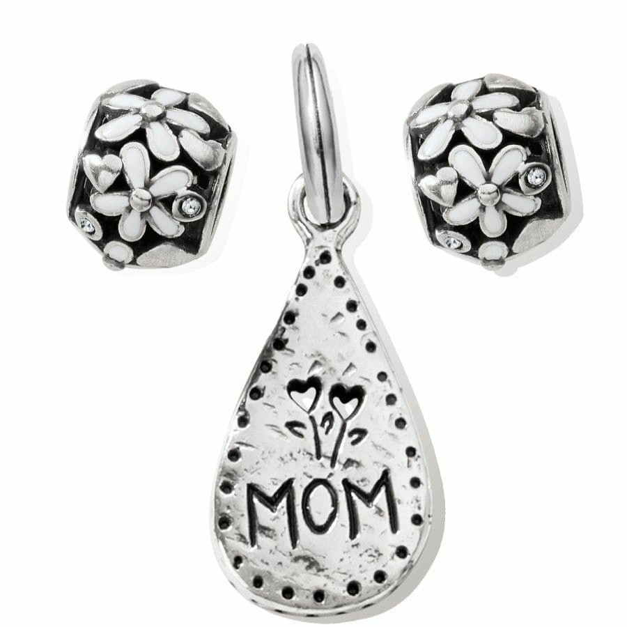 Charms Brighton Collectibles Ready-To-Wear Charm Sets | Love Notes Mom Gift Set Silver