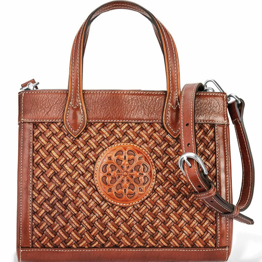 Handbags Brighton Collectibles Totes | Carlina Top Handle Tote Whisky-Cognac