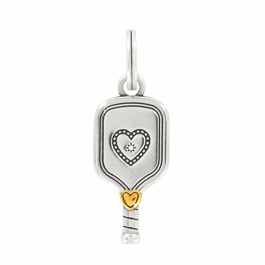 Charms Brighton Charms | Pickle Ball Charm Silver-Gold