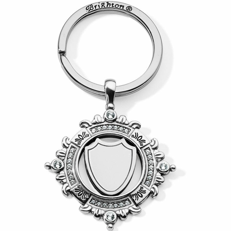 Accessories Brighton Collectibles Key Fobs | Royale Crest Key Fob Silver