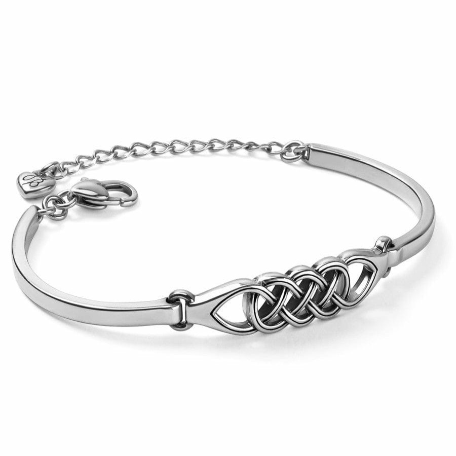 Jewelry Brighton Collectibles Bracelets | Interlok Braid Bar Bracelet Silver