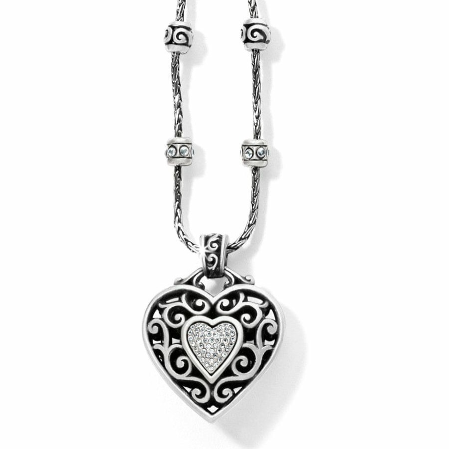 Jewelry Brighton Collectibles Necklaces | Reno Heart Necklace Silver