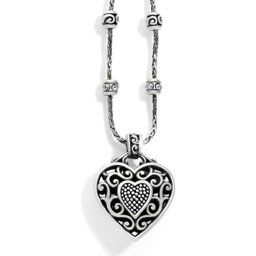 Jewelry Brighton Collectibles Necklaces | Reno Heart Necklace Silver