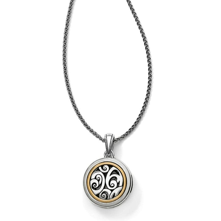 Jewelry Brighton Collectibles Photo Lockets | Spin Master Convertible Locket Necklace Silver-Gold