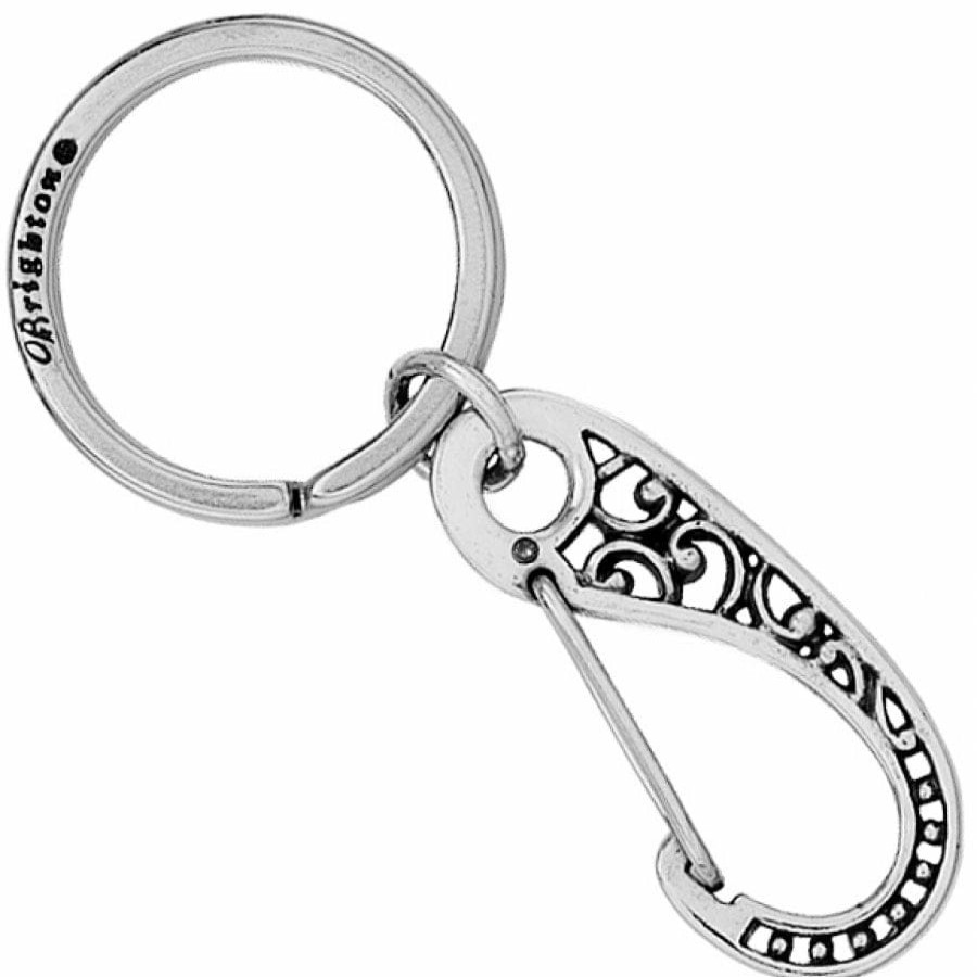 Accessories Brighton Collectibles Key Fobs | Crystal Ball Key Fob Silver