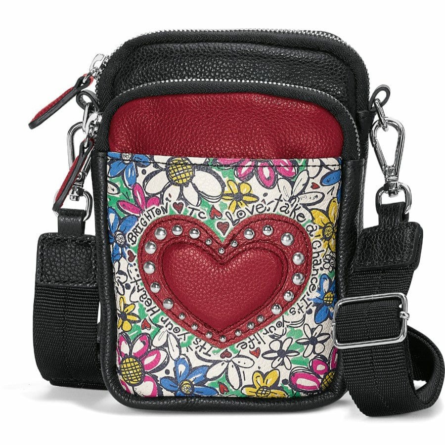 Handbags Brighton Collectibles | Scribble Garden Mini Utility Bag Multi