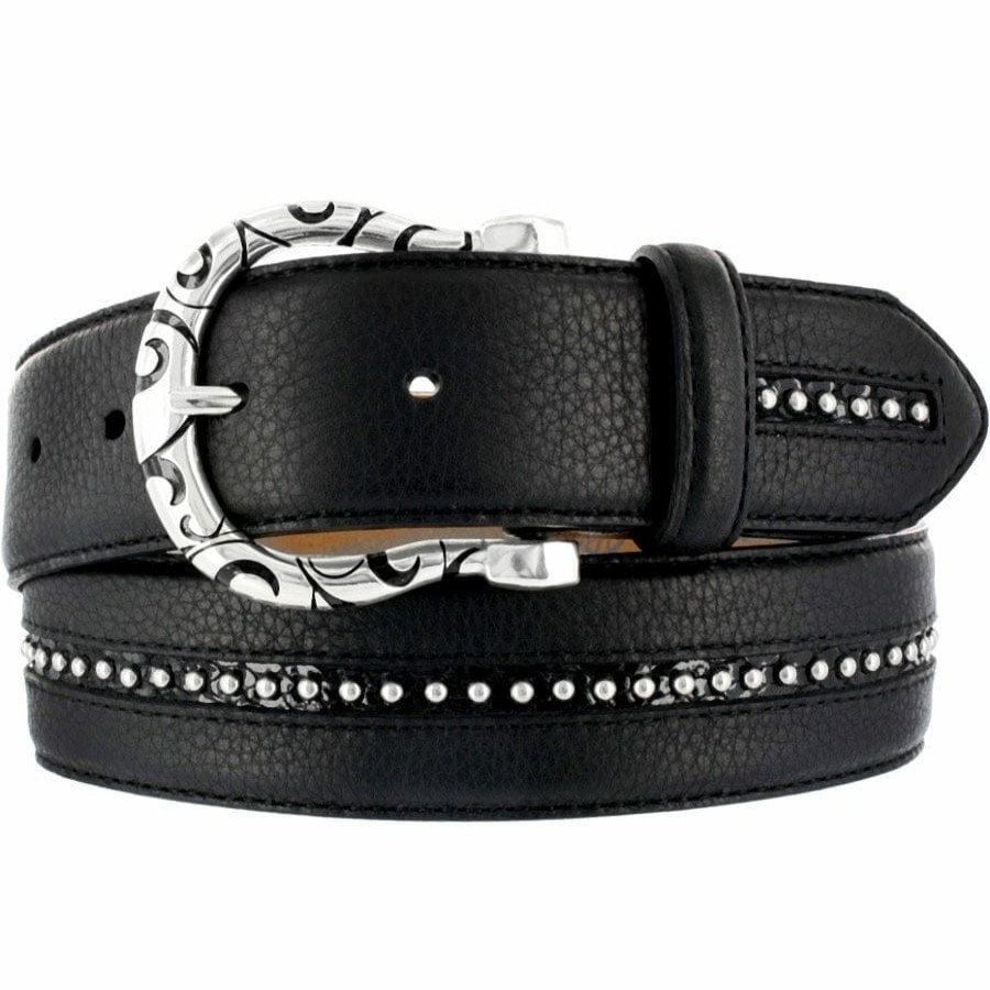 Accessories Brighton Collectibles Women'S Belts | Femme Fatale Belt Black