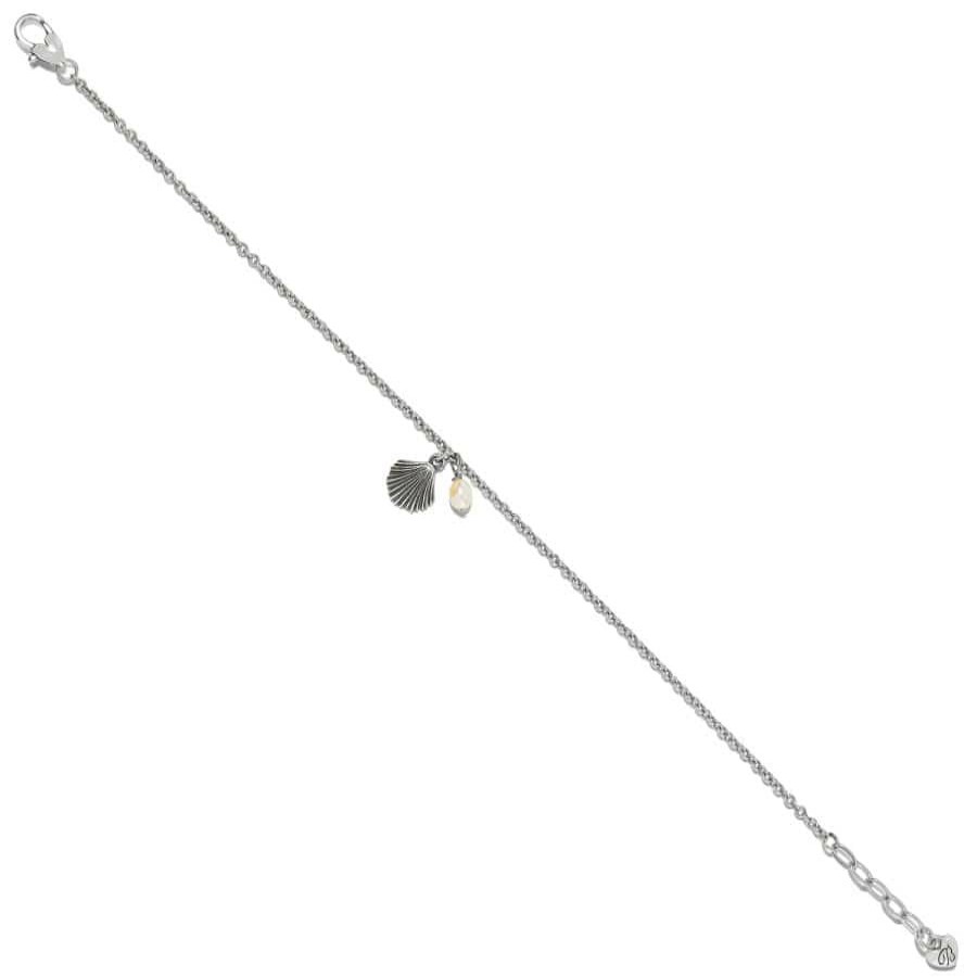 Jewelry Brighton Anklets | Silver Shells Anklet Silver-Pearl