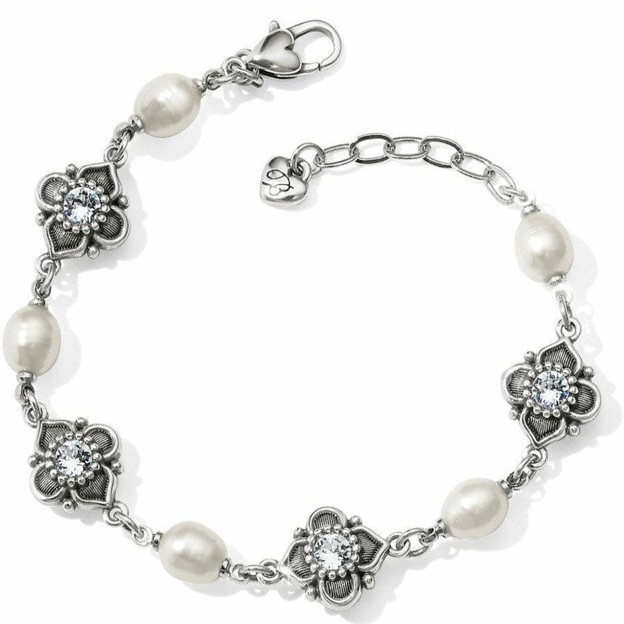 Jewelry Brighton Collectibles Bracelets | Alcazar Margaret Bracelet Silver-Pearl