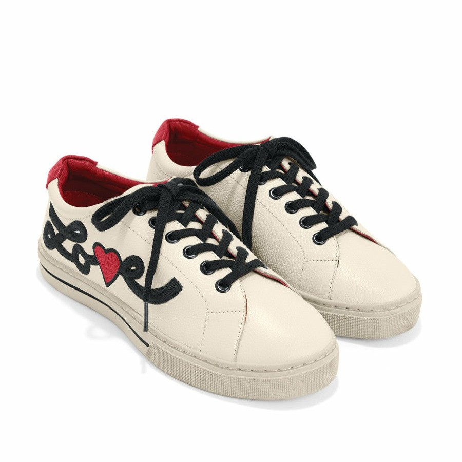 Footwear Brighton Collectibles Sneakers | Love Me Sneakers White-Multi