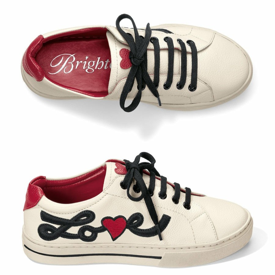 Footwear Brighton Collectibles Sneakers | Love Me Sneakers White-Multi