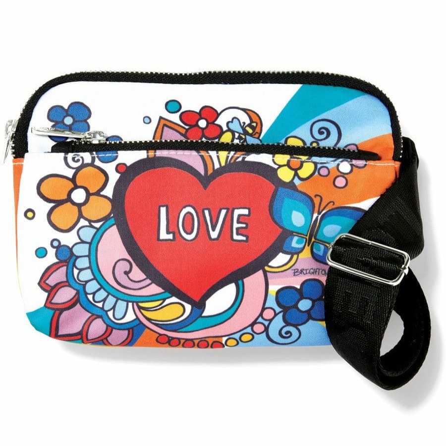 Handbags Brighton Crossbodies | Power Of Love Crossbody Bag Multi