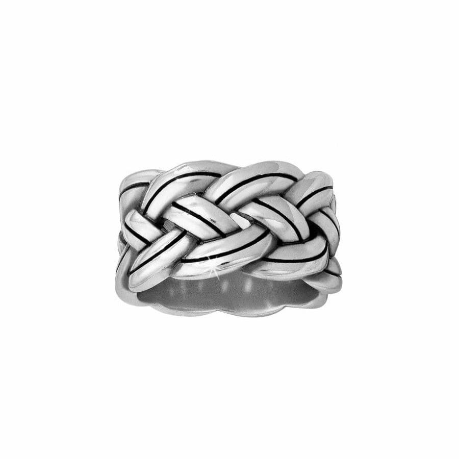 Jewelry Brighton Collectibles Rings | Interlok Ring Silver