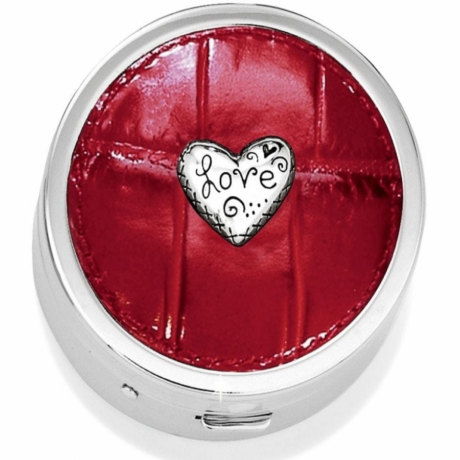 Accessories Brighton Collectibles Compacts & Pill Boxes | Love Beat Pill Box Red