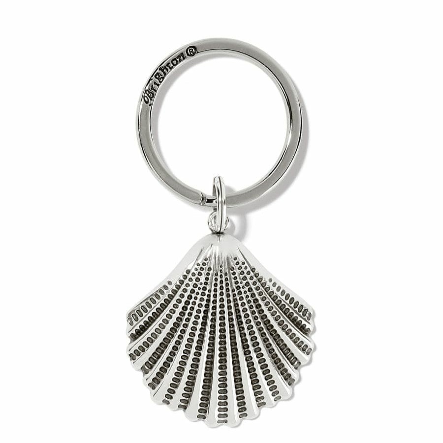 Accessories Brighton Key Fobs | Shells Key Fob Silver