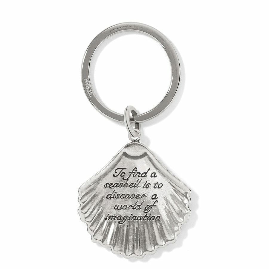 Accessories Brighton Key Fobs | Shells Key Fob Silver