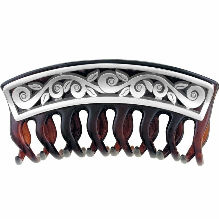 Jewelry Brighton Collectibles Hair Accessories | Eve Delight Hair Clip Silver