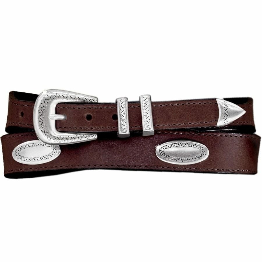 Accessories Brighton Collectibles Men'S Belts & Wallets | Taper Ornament Belt