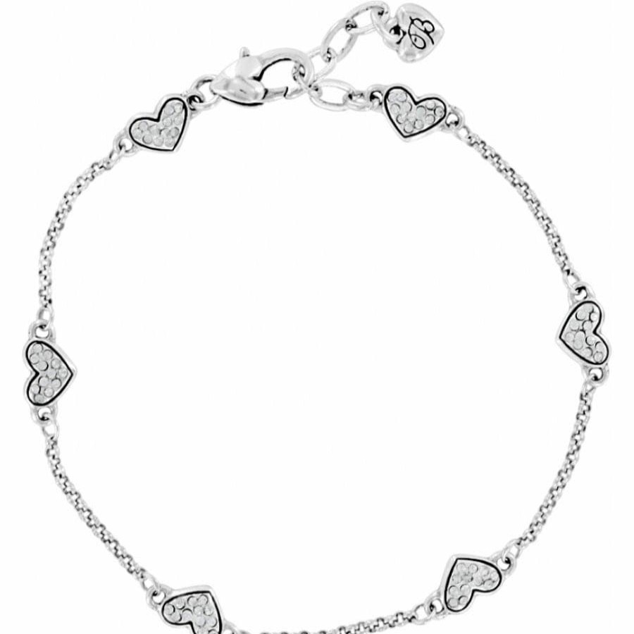 Jewelry Brighton Collectibles Anklets | Kiss & Tell Anklet Silver