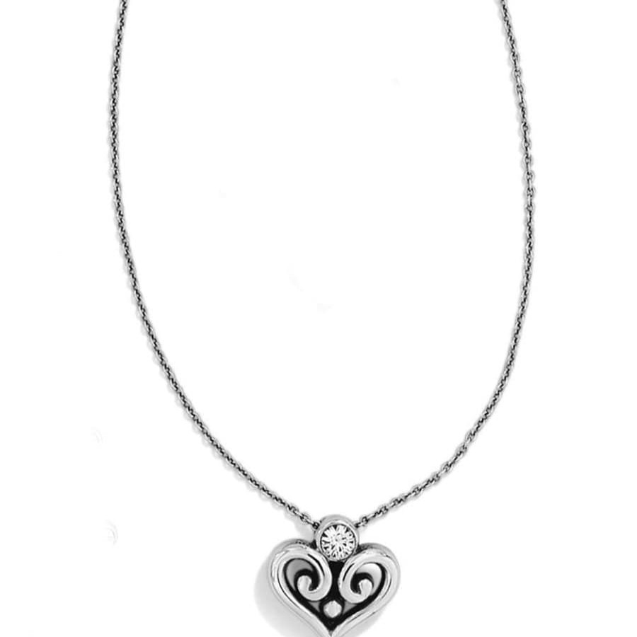 Jewelry Brighton Collectibles Necklaces | Alcazar Heart Necklace Silver