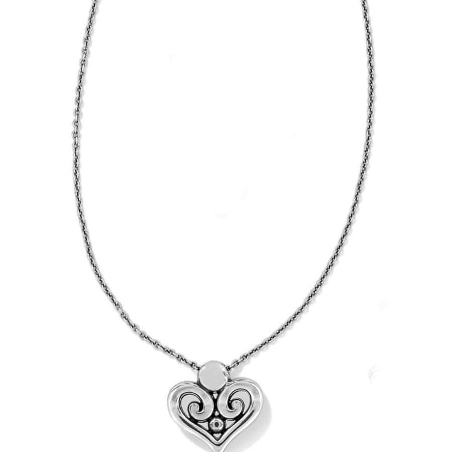 Jewelry Brighton Collectibles Necklaces | Alcazar Heart Necklace Silver