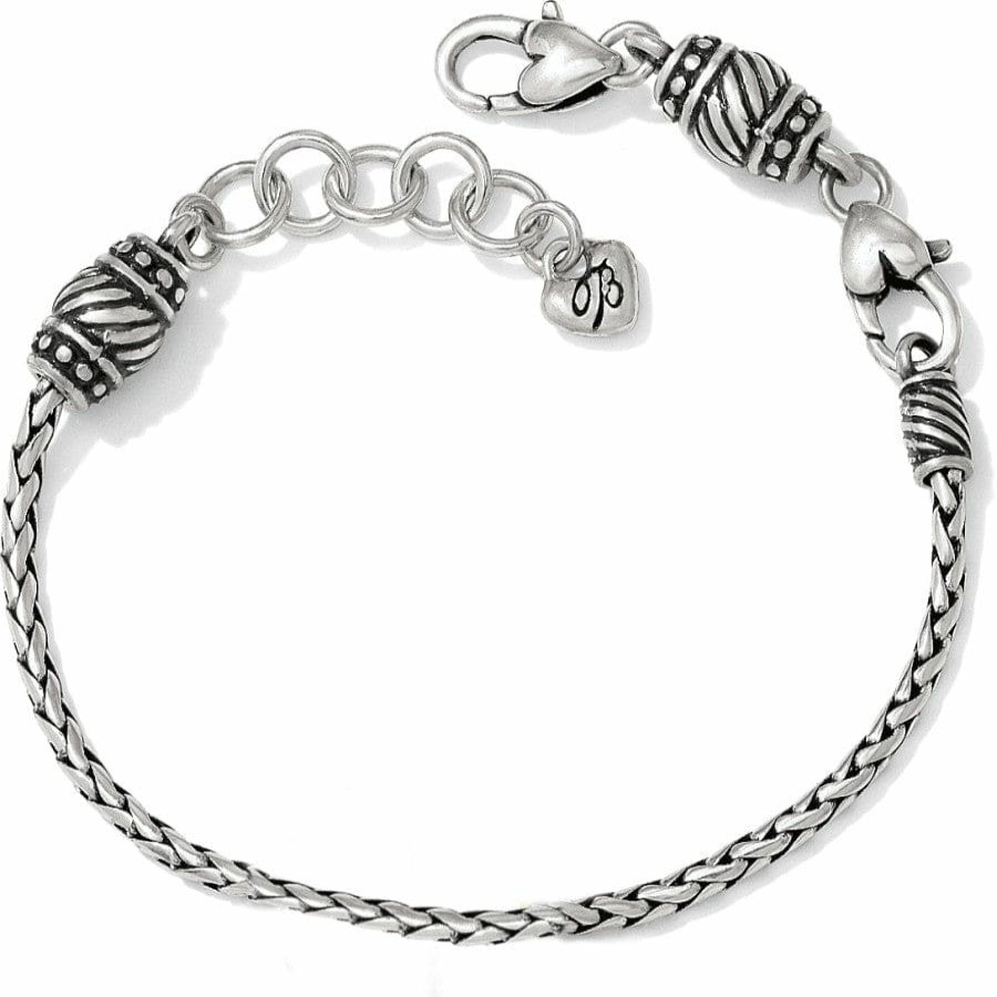 Charms Brighton Collectibles Charm Bracelets | Barrel Slide Bracelet Silver