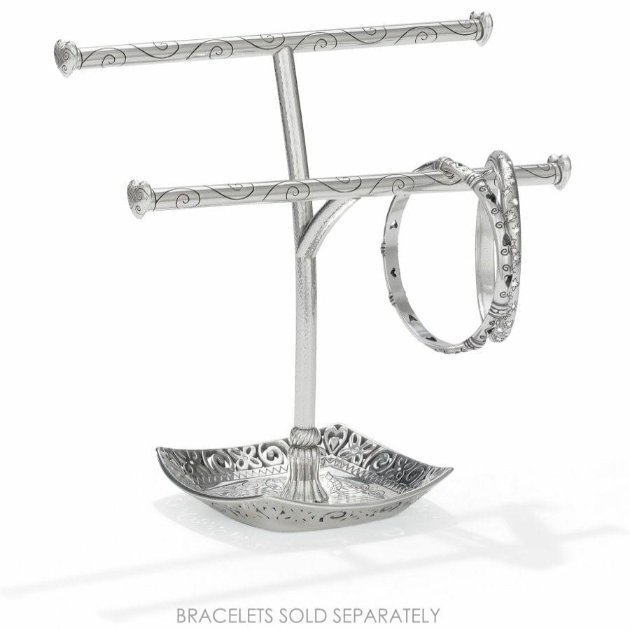 Jewelry Brighton Collectibles Jewelry Holders | Lacie Daisy Bangle Holder Silver