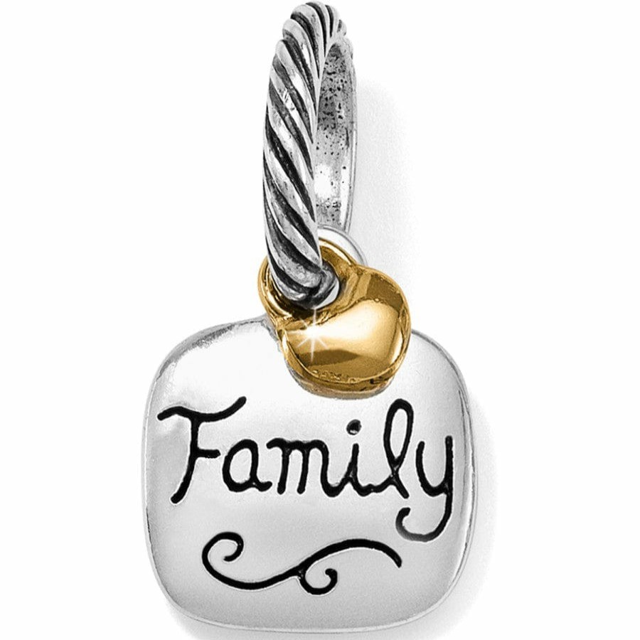 Charms Brighton Collectibles Charms | Family Love Charm Silver-Gold