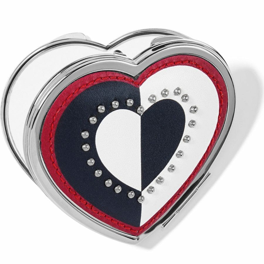 Accessories Brighton Collectibles Compacts & Pill Boxes | Look Of Love Heart Compact Mirror Multi