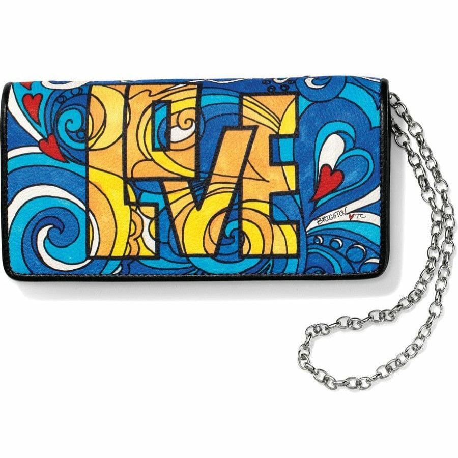 Handbags Brighton Collectibles Wallets & Card Cases | Love Groove Slim Wallet Multi