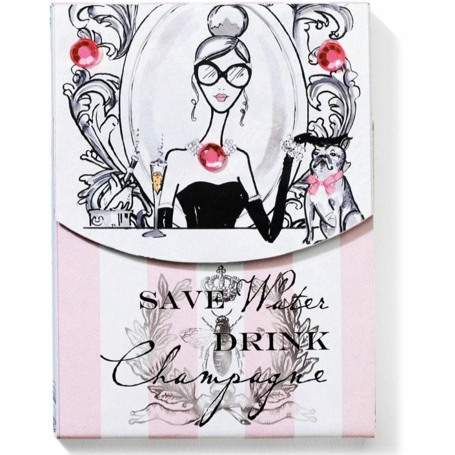 Accessories Brighton Collectibles Office & Clocks | Drink Champagne Notepad Multi