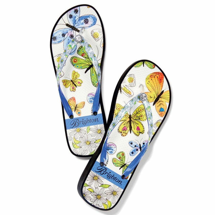 Footwear Brighton Collectibles Flip Flops | Breeze Wedge Flip Flops Multi