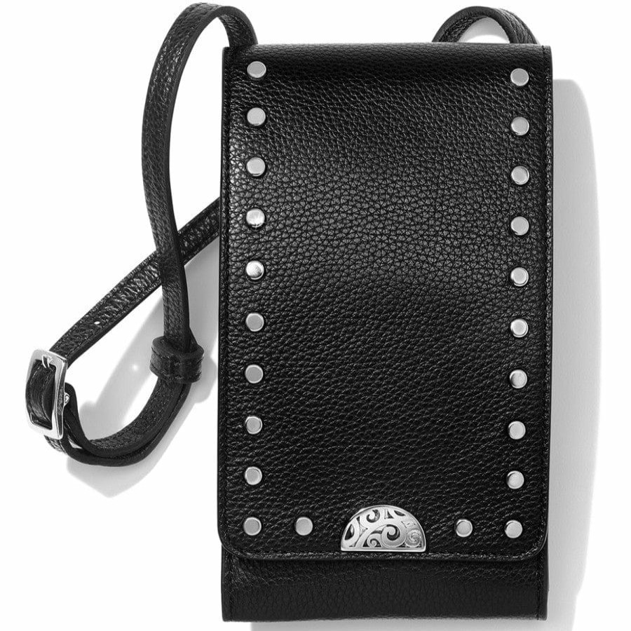 Handbags Brighton Collectibles Crossbodies | Pretty Tough Rox Phone Organizer Black